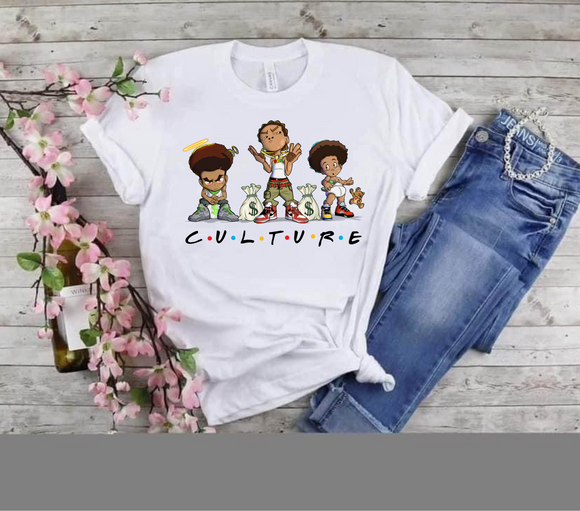 Culture T-Shirt Sublimation T-shirt