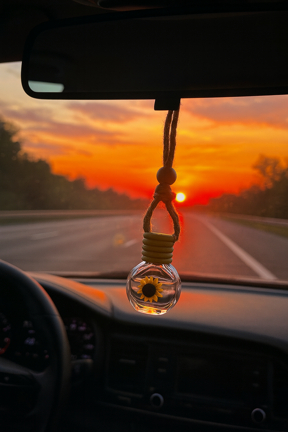Sunflower Car Diffuser – Bad and Boujee Breeze Hanging Air Freshener